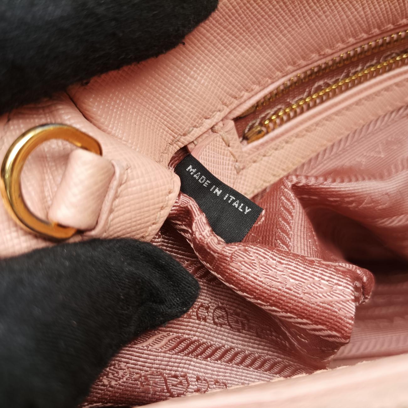 Galleria Pink SAFFIANO Leather 110ガレリア ピンク サフィアーノレザー BN1801 110