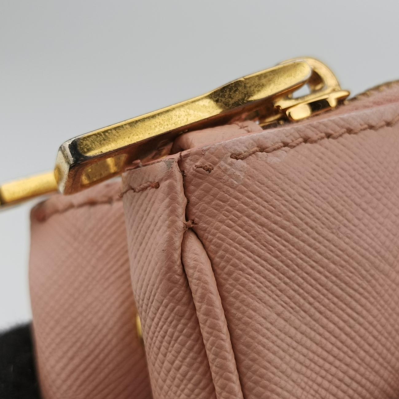 Galleria Pink SAFFIANO Leather 110ガレリア ピンク サフィアーノレザー BN1801 110