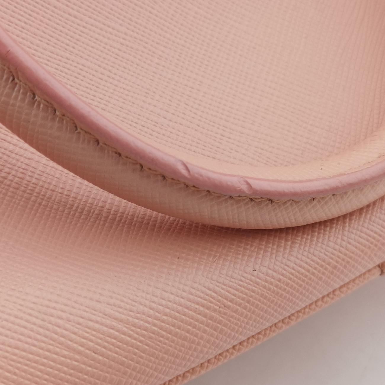 Galleria Pink SAFFIANO Leather 110ガレリア ピンク サフィアーノレザー BN1801 110