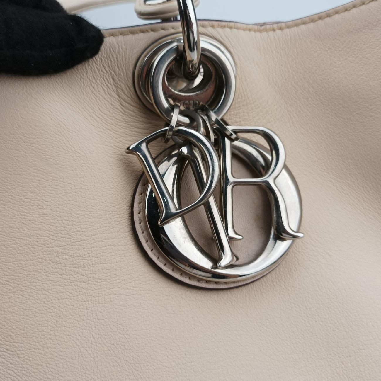 Diorissimo Beige×Purple Leather 09- MA-1112ディオリッシモ ベージュ×パープル レザー 09- MA-1112