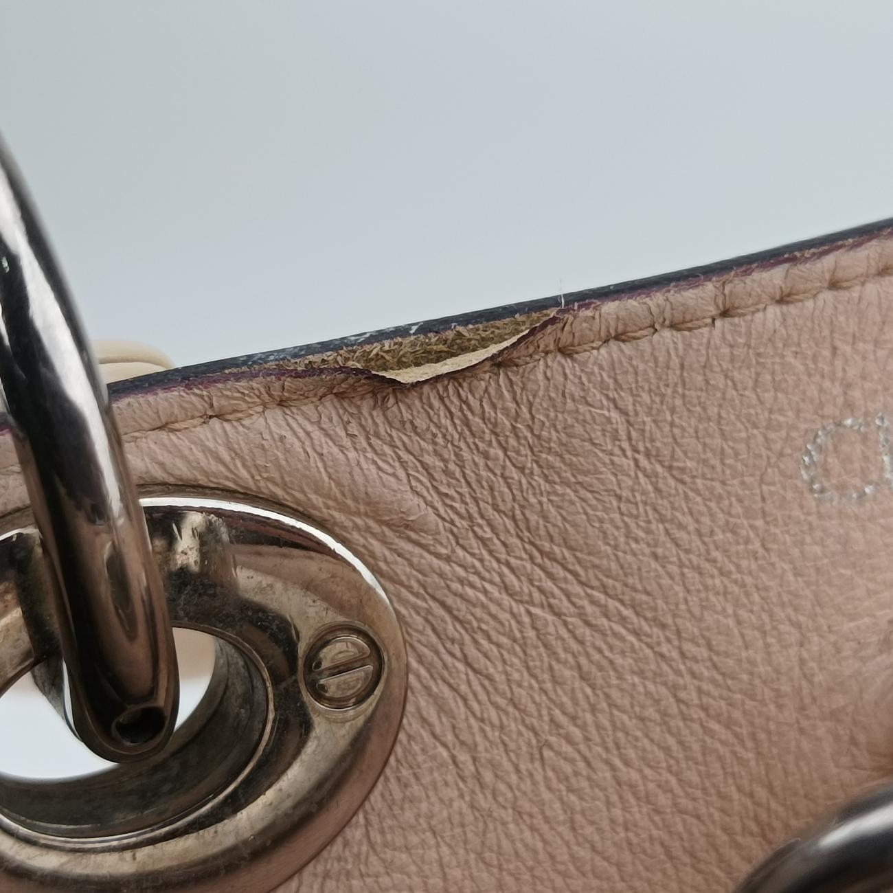 Diorissimo Beige×Purple Leather 09- MA-1112ディオリッシモ ベージュ×パープル レザー 09- MA-1112