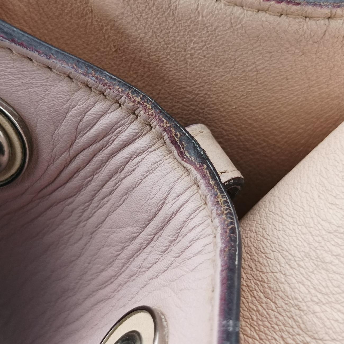 Diorissimo Beige×Purple Leather 09- MA-1112ディオリッシモ ベージュ×パープル レザー 09- MA-1112