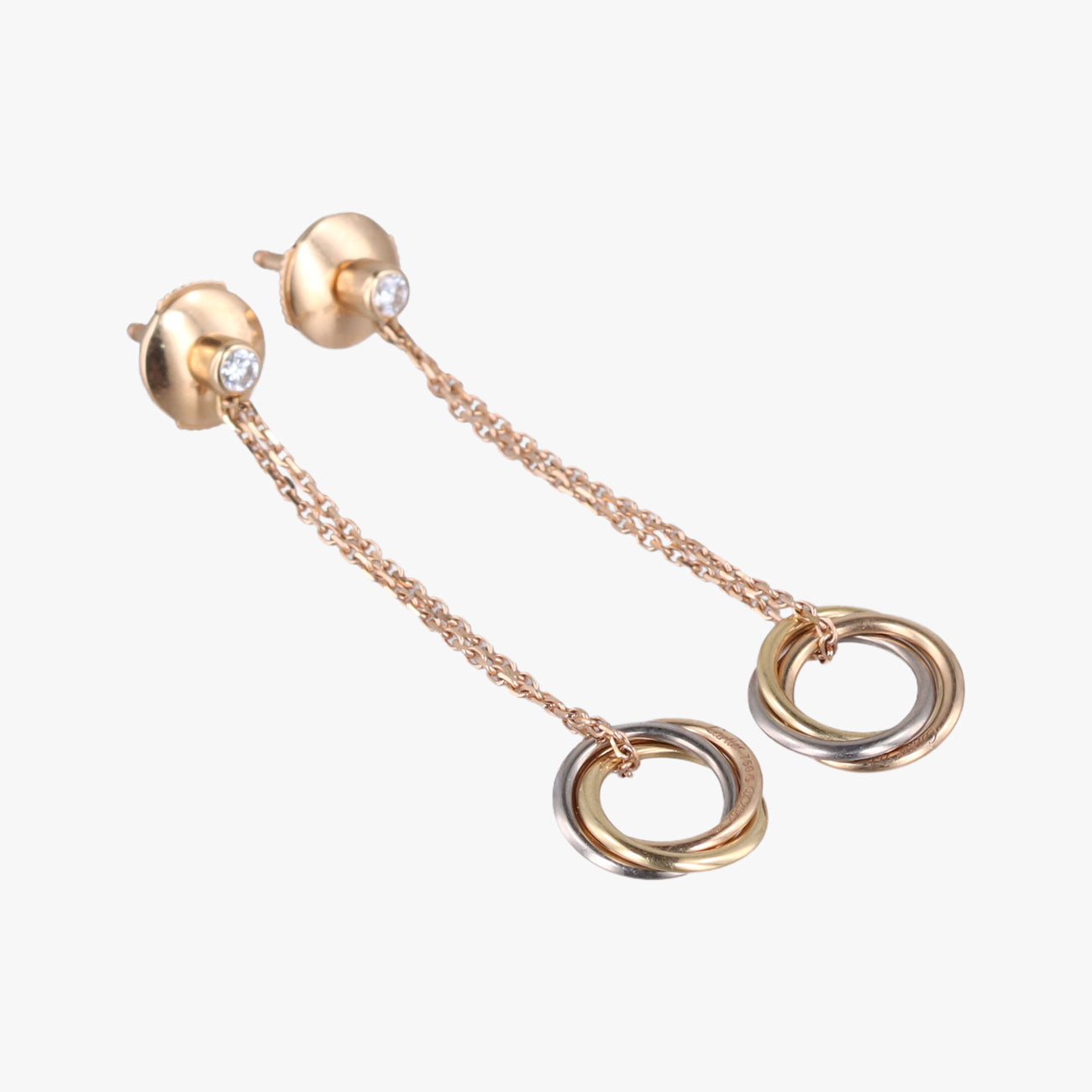 Sweet Trinity de CartierGoldenAU750B8043300QX2042スウィートトリニティ ドゥ カルティエゴールドAU750B8043300QX2042