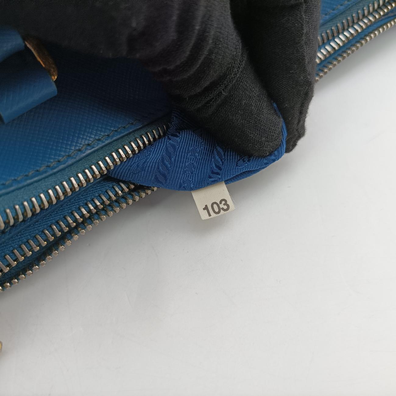 Galleria Blue SAFFIANO Leather 103ガレリア ブルー サフィアーノレザー BN1801 103