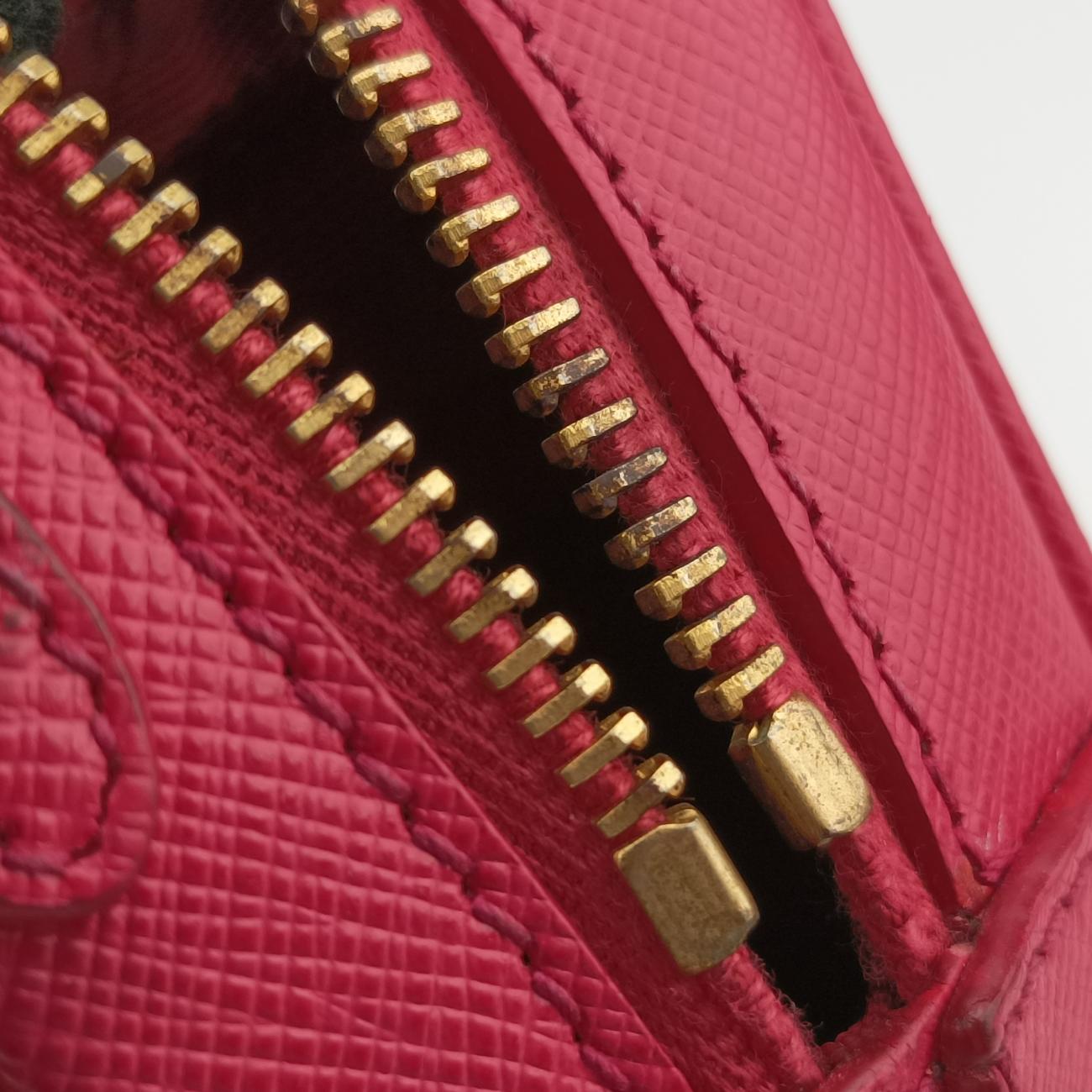 VITELLO PHENIX Messenger Camera Rose SAFFIANO Leather 1N1674 31/M 224ヴィッテロ フェニックス カメラ ローズ レッド サフィアーノレザー 1N1674 31/M 224