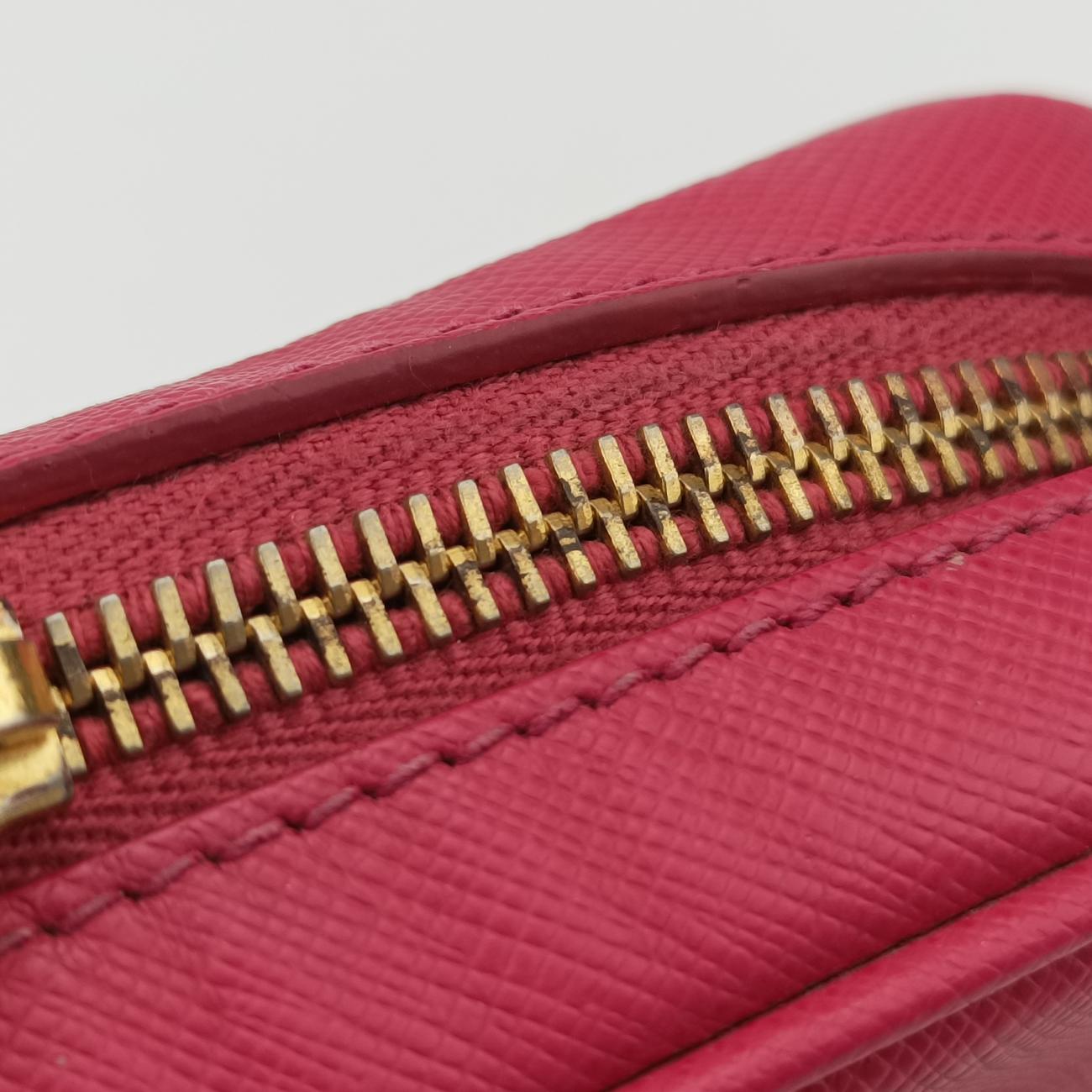 VITELLO PHENIX Messenger Camera Rose SAFFIANO Leather 1N1674 31/M 224ヴィッテロ フェニックス カメラ ローズ レッド サフィアーノレザー 1N1674 31/M 224