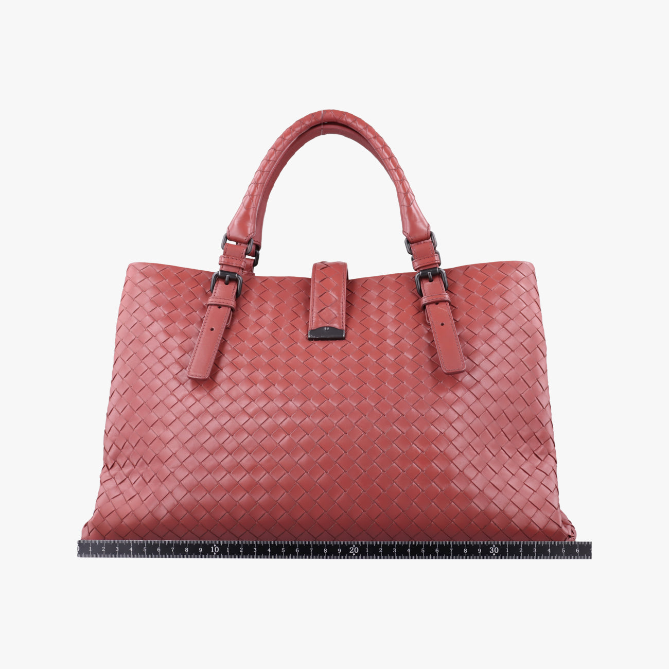 Roma Intrecciato Burgundy lambskin B01570745Eローマ イントレチャート ワインレッド ラムスキン B01570745E