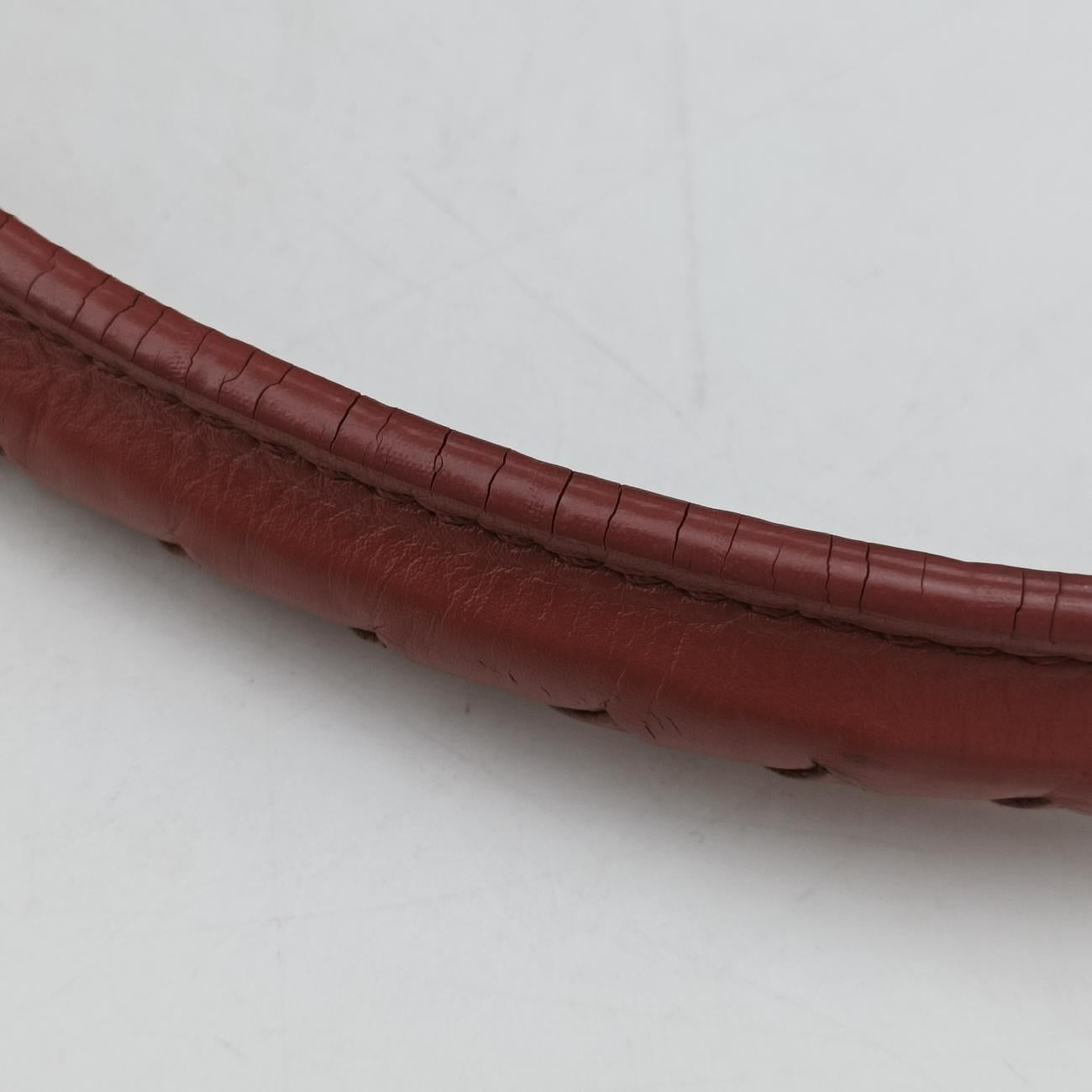 Roma Intrecciato Burgundy lambskin B01570745Eローマ イントレチャート ワインレッド ラムスキン B01570745E