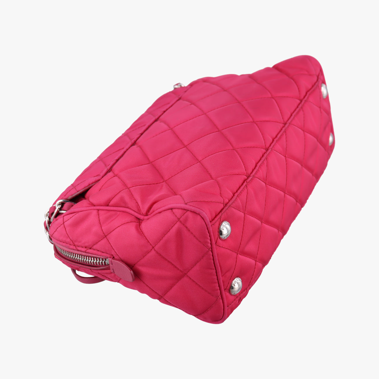 Stitched quiltingPinkNylon/LeatherBR4965173ステッチキルティングピンクナイロン/レザーBR4965173