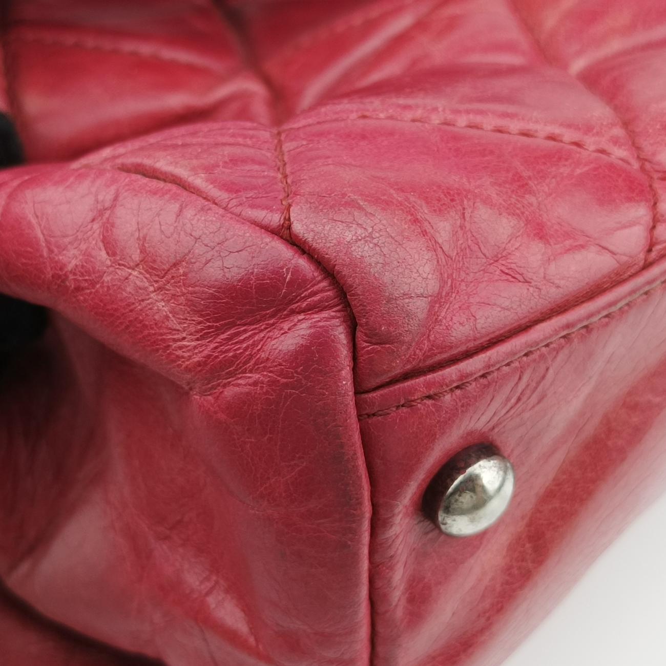 Quilted Boy TopRedLeatherA6692015944517キルティング  ボーイ トップレッドレザーA6692015944517