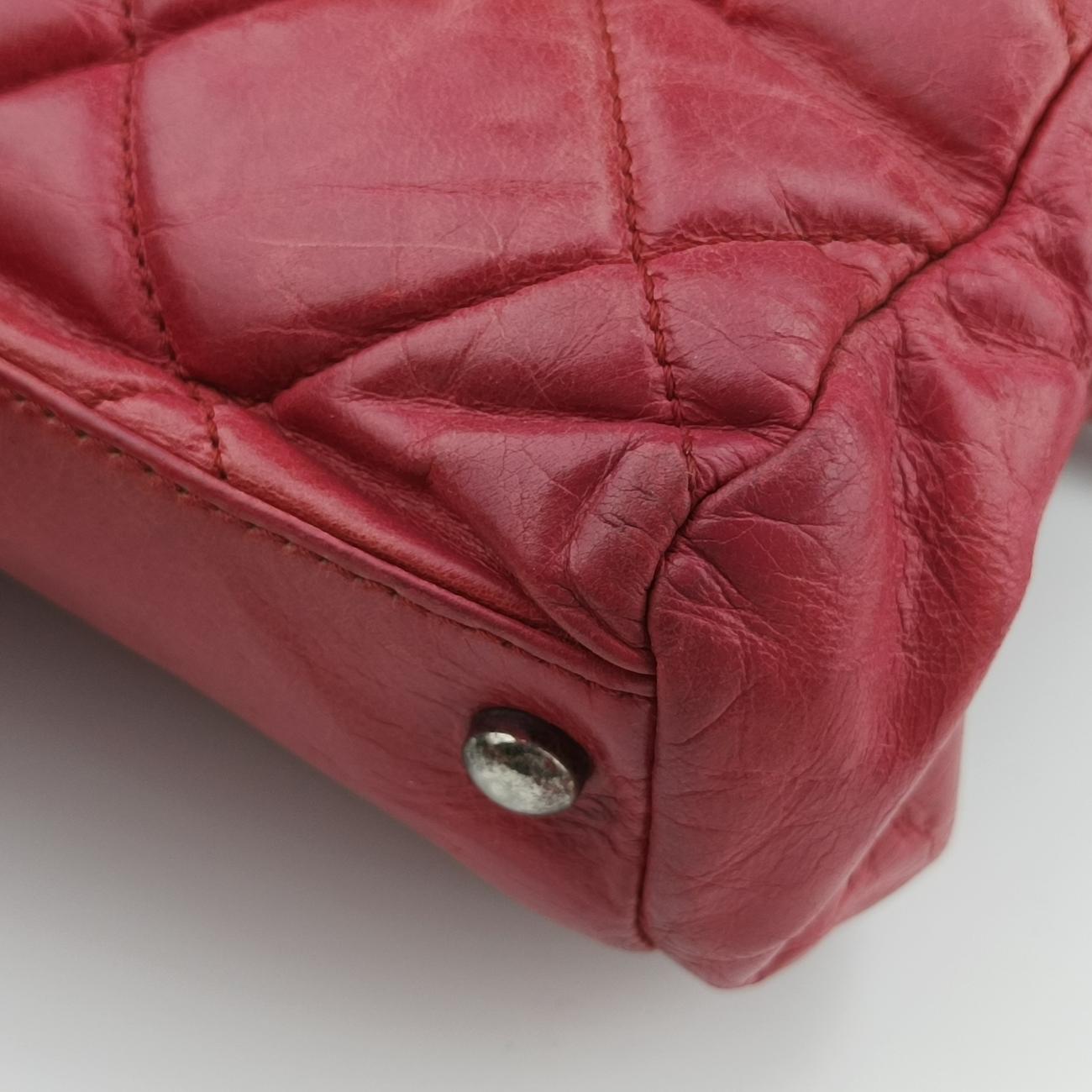 Quilted Boy TopRedLeatherA6692015944517キルティング  ボーイ トップレッドレザーA6692015944517