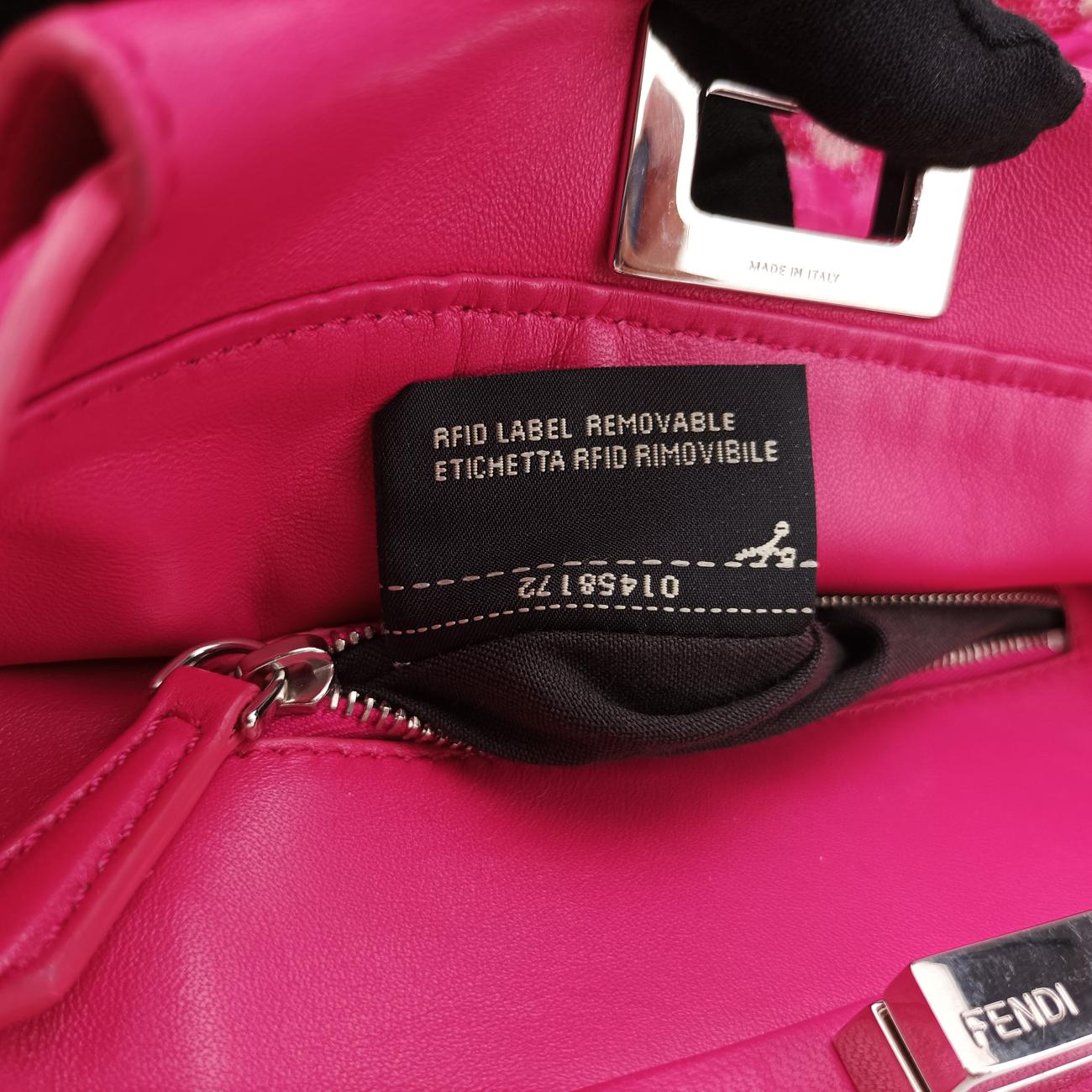 PEEKABOO miniPink×MulticolourFabric x Beads8BN2448BN244.2XQ.158.8007ピーカブー ミニピンク×マルチカラーファブリック×ビーズ8BN2448BN244.2XQ.158.8007