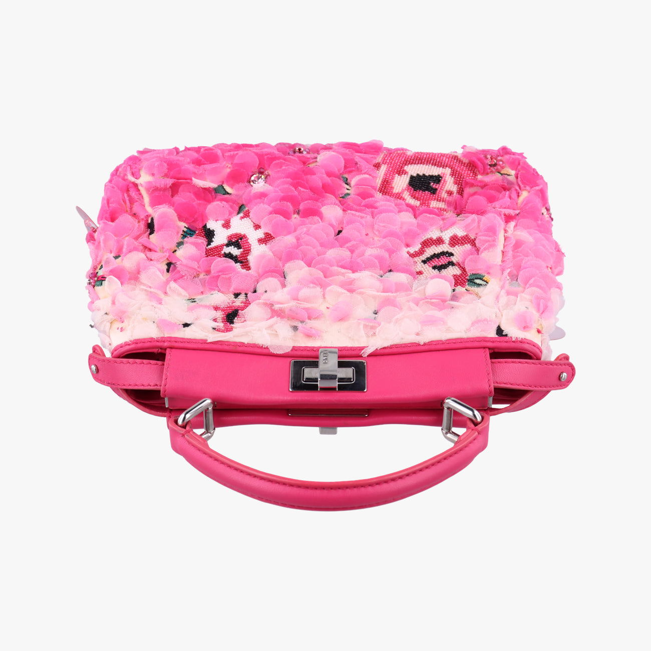 PEEKABOO miniPink×MulticolourFabric x Beads8BN2448BN244.2XQ.158.8007ピーカブー ミニピンク×マルチカラーファブリック×ビーズ8BN2448BN244.2XQ.158.8007