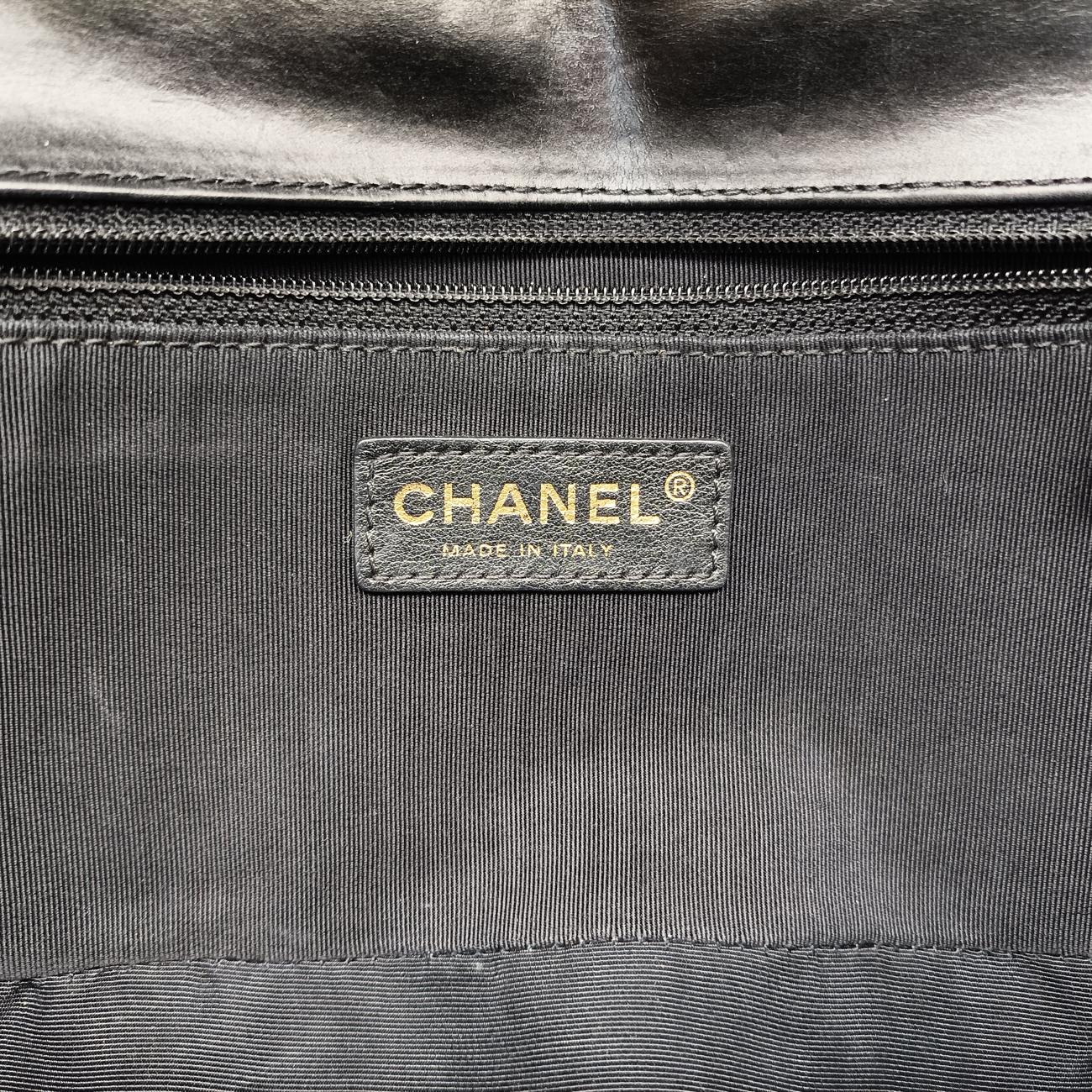 BOY CHANEL Black Leather 15334321ボーイシャネル ブラック レザー A66713 15334321