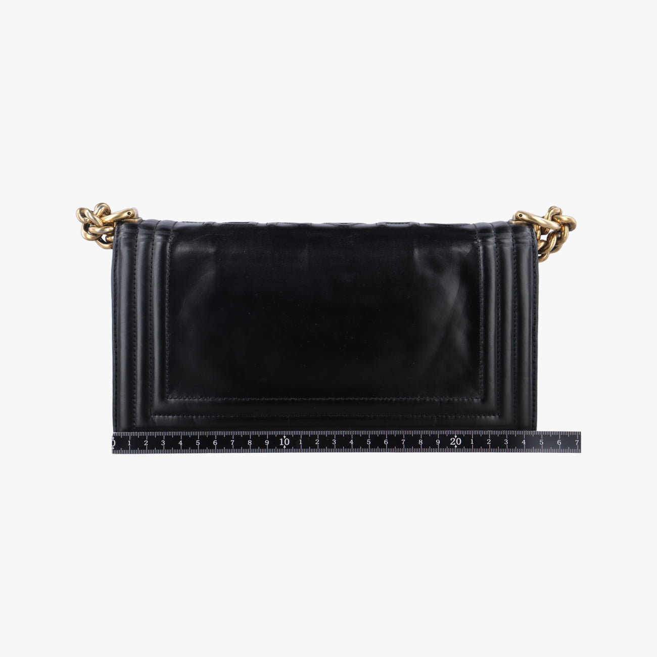 BOY CHANEL Black Leather 15334321ボーイシャネル ブラック レザー A66713 15334321