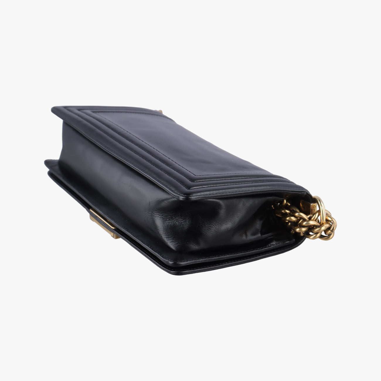 BOY CHANEL Black Leather 15334321ボーイシャネル ブラック レザー A66713 15334321