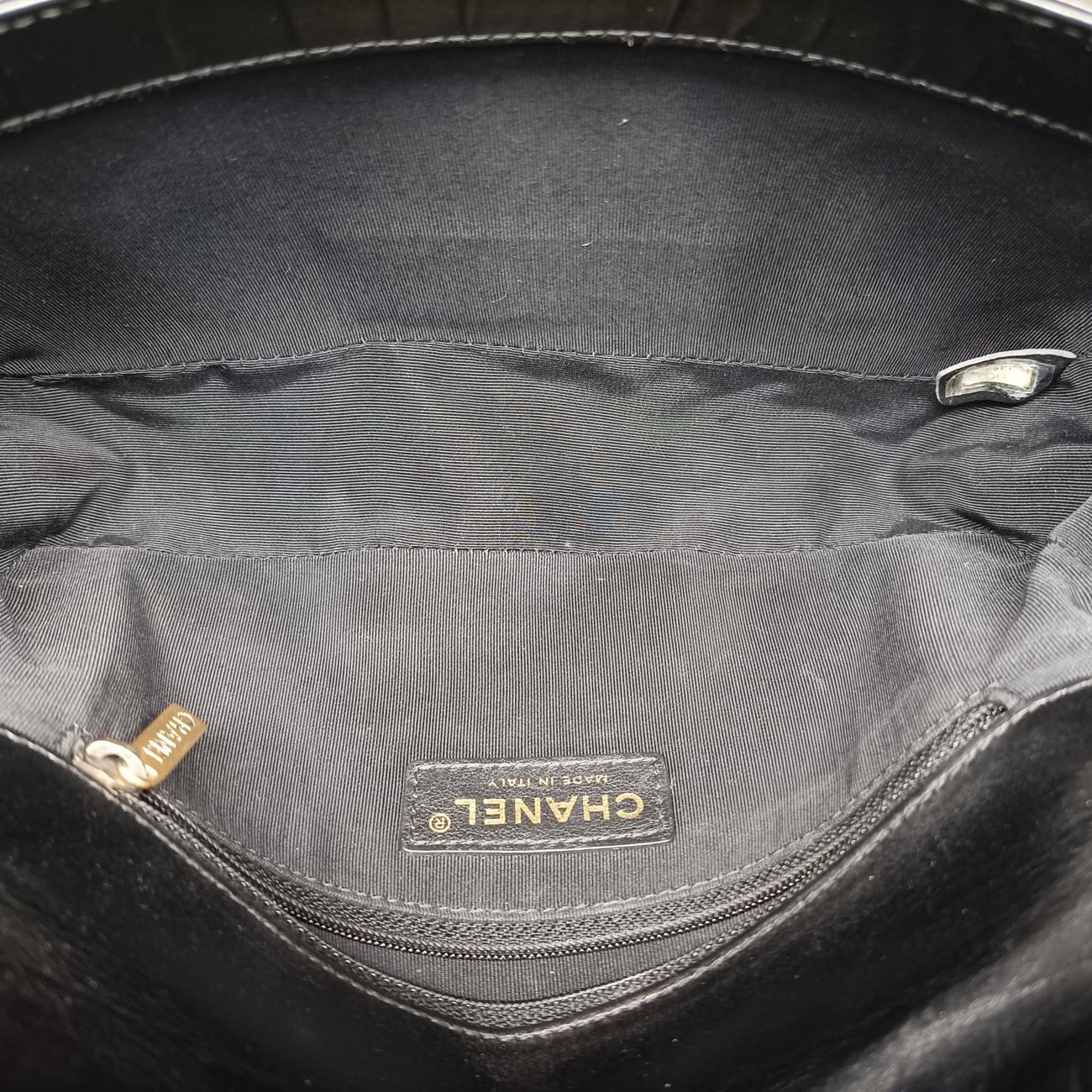 BOY CHANEL Black Leather 15334321ボーイシャネル ブラック レザー A66713 15334321