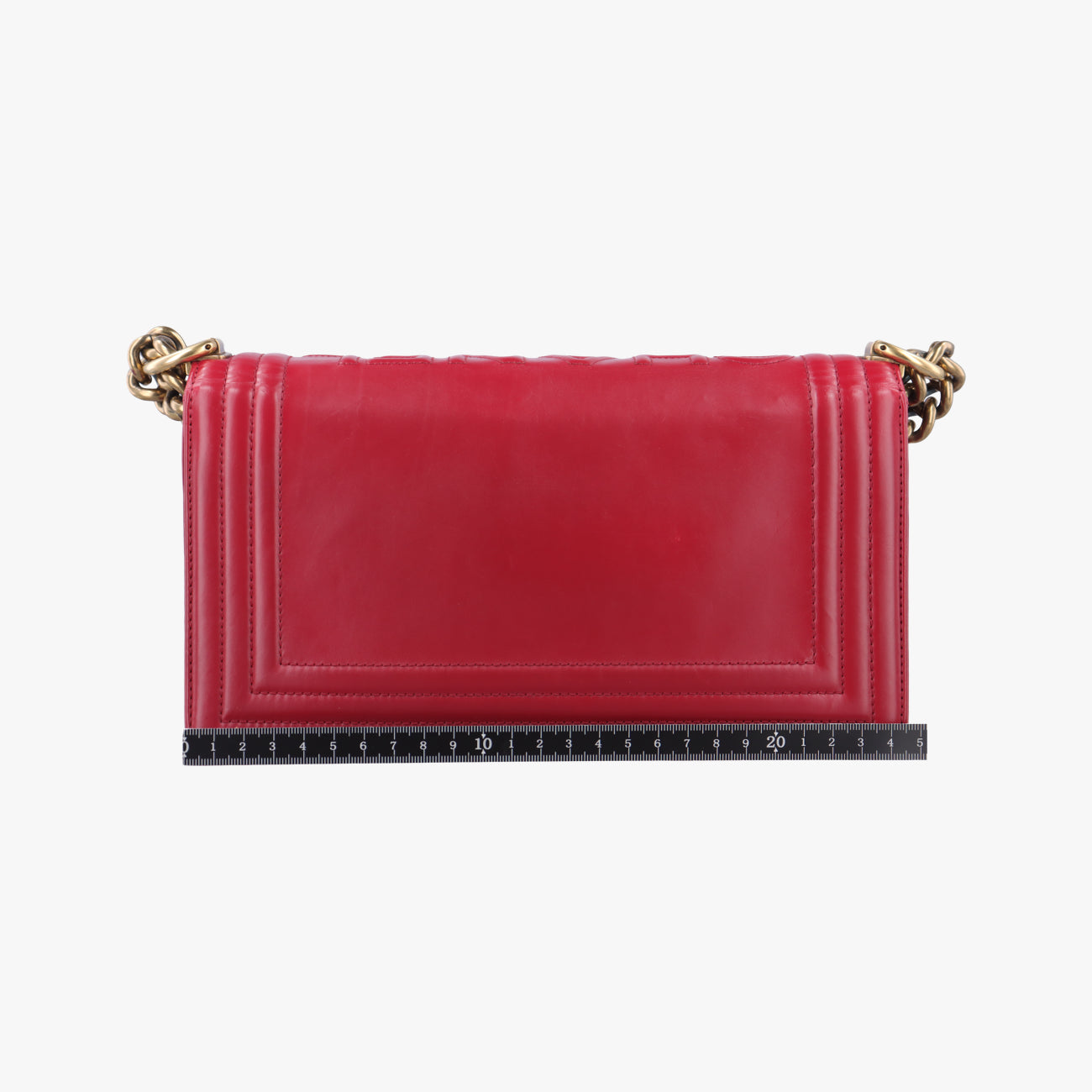 BOY CHANEL Red Leather A66713 15642304ボーイシャネル レッド レザー A66713 15642304