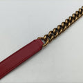 BOY CHANEL Red Leather A66713 15642304ボーイシャネル レッド レザー A66713 15642304