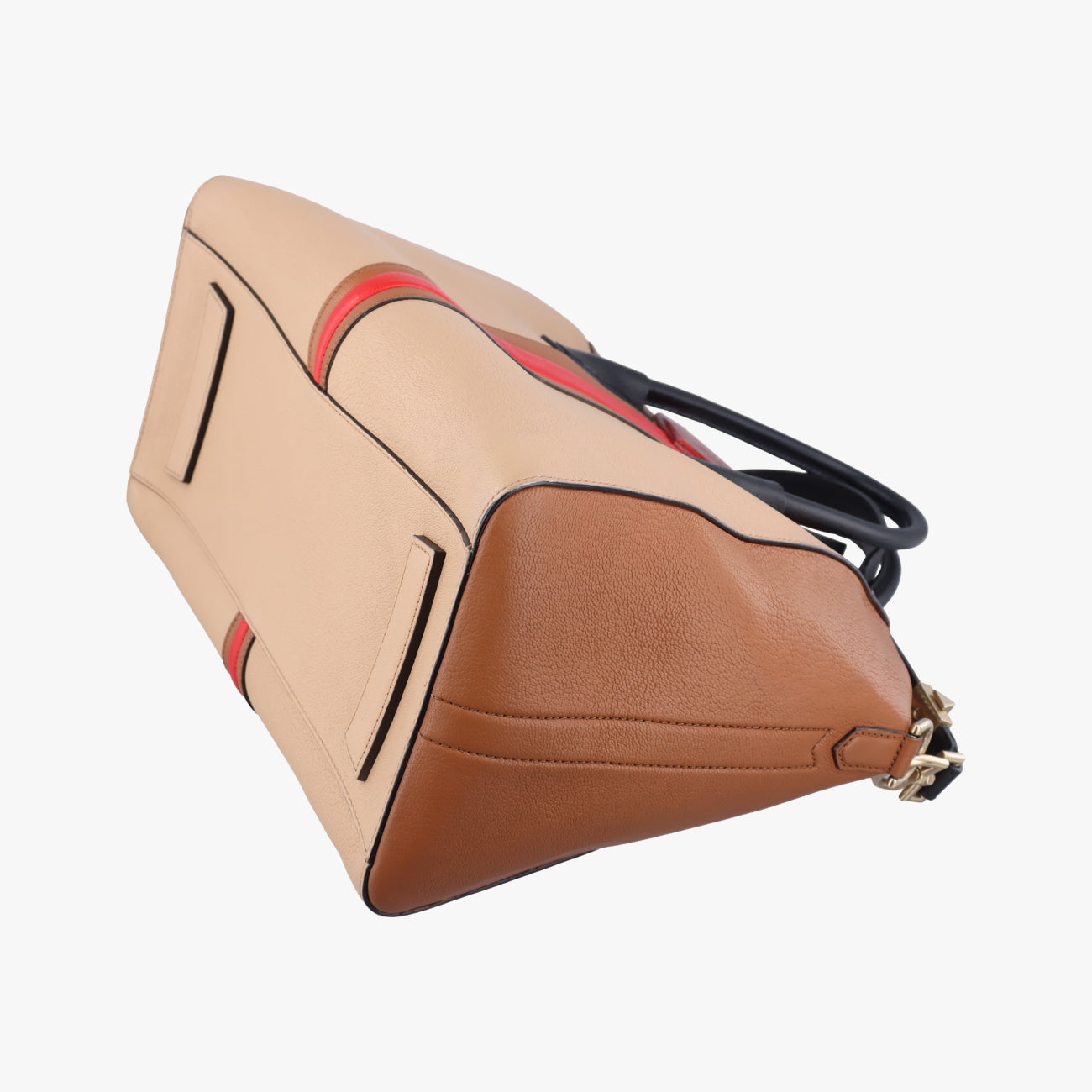 Antigona Red x Brown x Beige Leather 3C0192アンティゴナ レッド×ブラウン×ベージュ レザー 3C0192