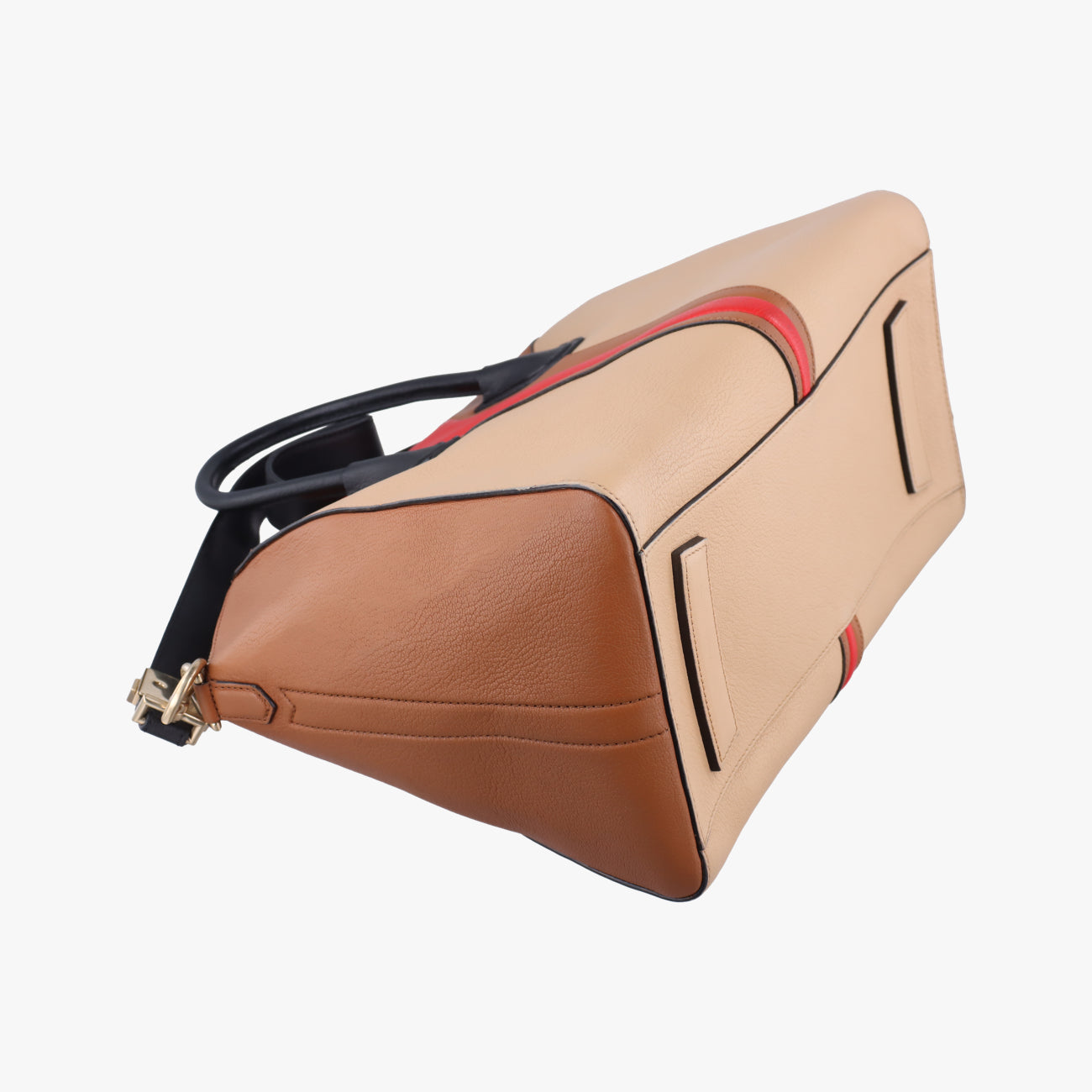 Antigona Red x Brown x Beige Leather 3C0192アンティゴナ レッド×ブラウン×ベージュ レザー 3C0192