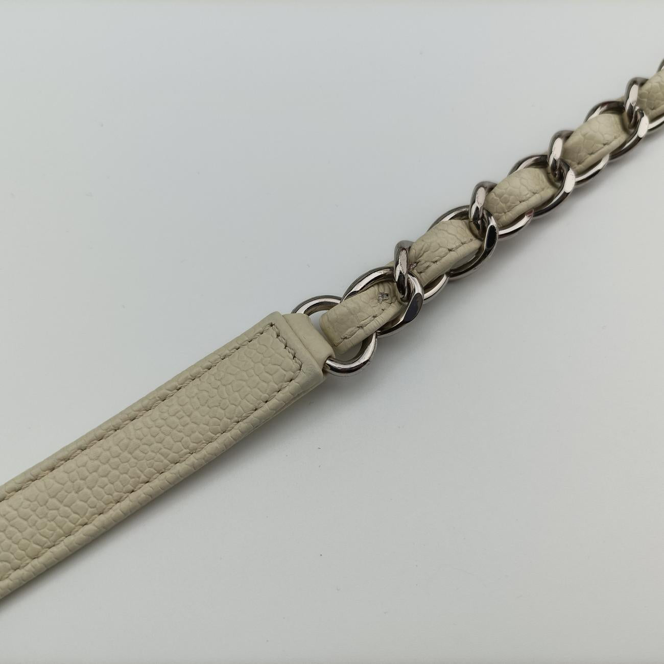 Mademoiselle Bowling White x Blue x Light Green Leather 17737102マドモアゼル ボーリング ホワイト×ブルー×ライトグリーン レザー A67641 17737102