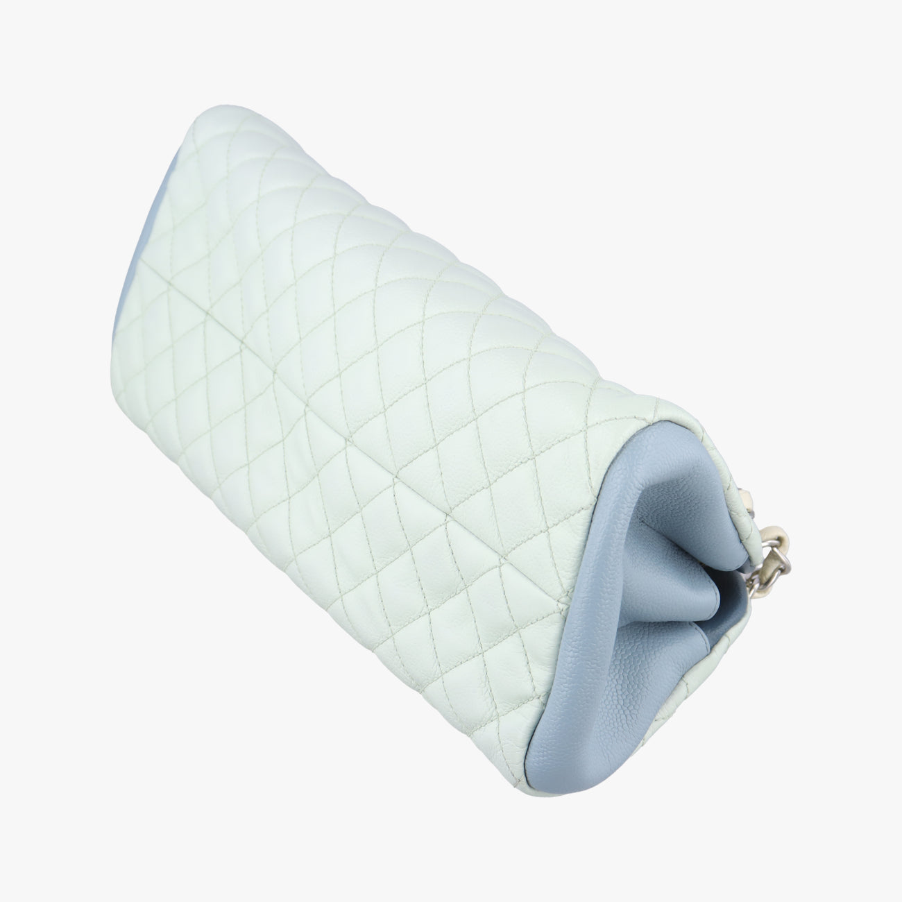 Mademoiselle Bowling White x Blue x Light Green Leather 17737102マドモアゼル ボーリング ホワイト×ブルー×ライトグリーン レザー A67641 17737102