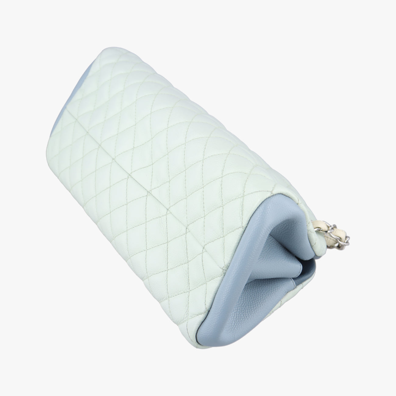 Mademoiselle Bowling White x Blue x Light Green Leather 17737102マドモアゼル ボーリング ホワイト×ブルー×ライトグリーン レザー A67641 17737102