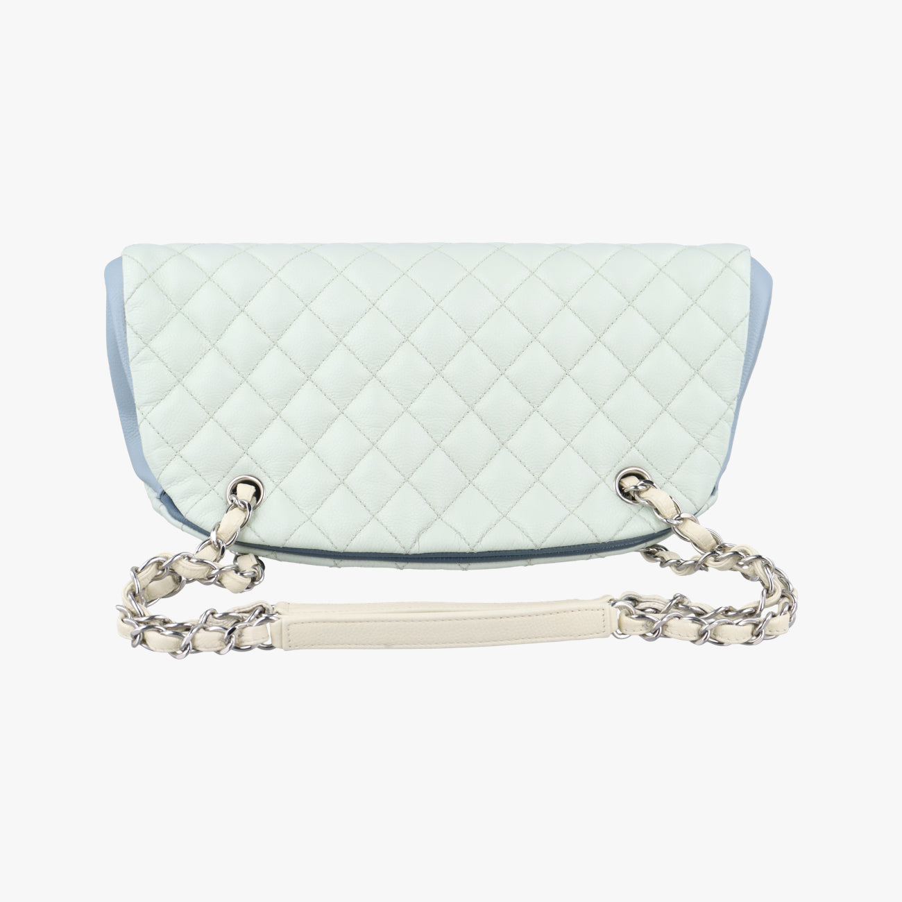 Mademoiselle Bowling White x Blue x Light Green Leather 17737102マドモアゼル ボーリング ホワイト×ブルー×ライトグリーン レザー A67641 17737102