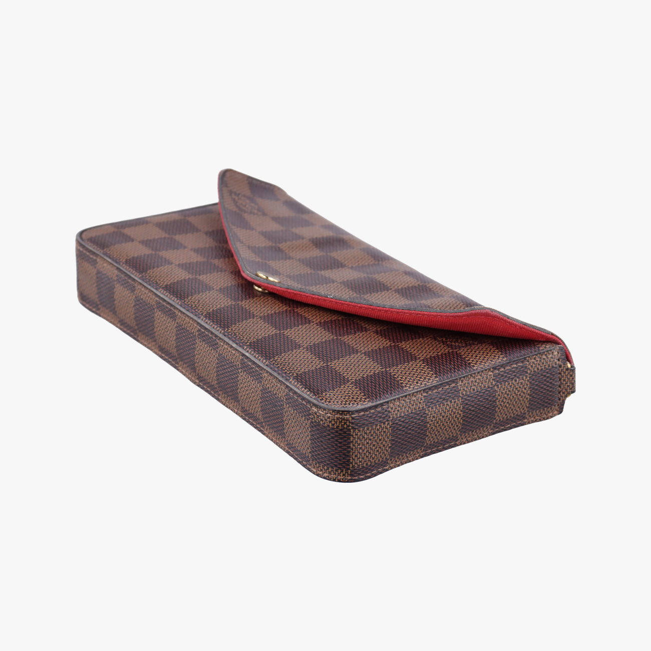 Pochette FéLICIE EBENE Damier Canvas N63032 ICチップポシェットフェリシー エベーヌ ダミエキャンバス N63032 ICチップ