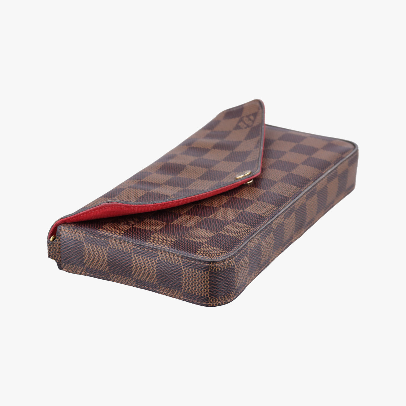 Pochette FéLICIE EBENE Damier Canvas N63032 ICチップポシェットフェリシー エベーヌ ダミエキャンバス N63032 ICチップ