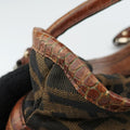 Zucca PrintBrown×Multicolourcanvas8BH1862373-8BH186-ZY4-089ズッカ プリントブラウン×マルチカラーキャンバス8BH1862373-8BH186-ZY4-089