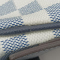 Damier Coast Match Point MessengerAzurPVC Coated Canvas Damié CoastN40019GI1178ダミエ コースト マッチポイントメッセンジャーアズールPVCコーティングキャンバス ダミエ コーストN40019GI1178