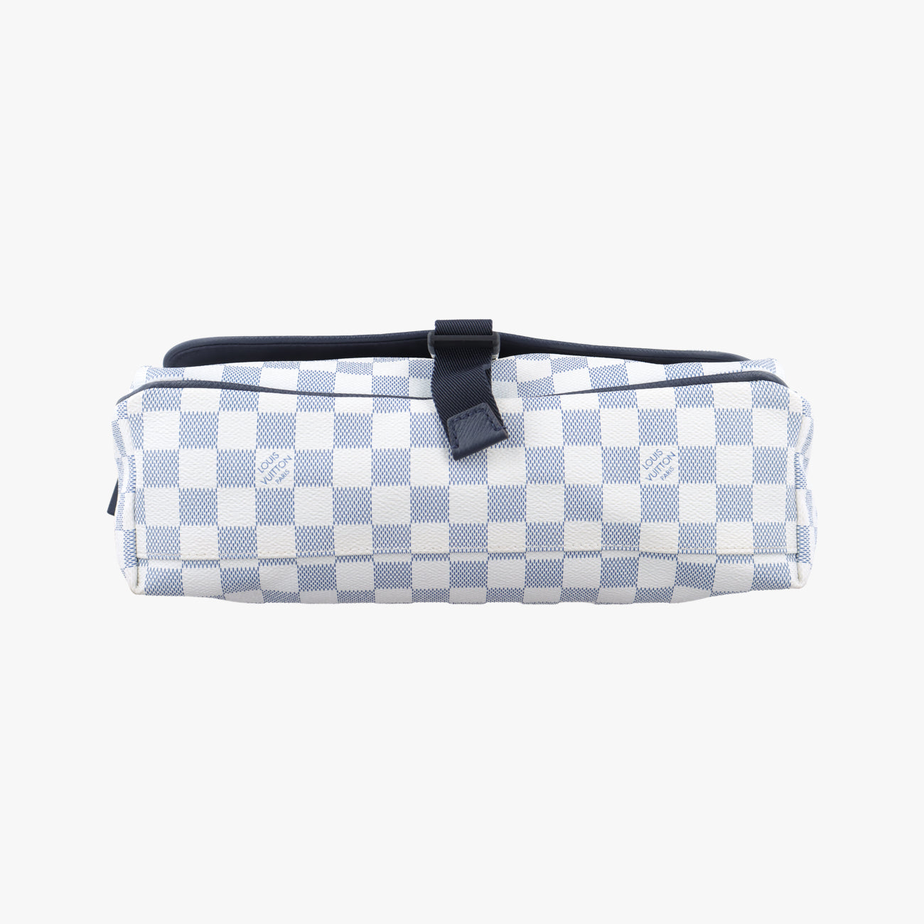 Damier Coast Match Point MessengerAzurPVC Coated Canvas Damié CoastN40019GI1178ダミエ コースト マッチポイントメッセンジャーアズールPVCコーティングキャンバス ダミエ コーストN40019GI1178