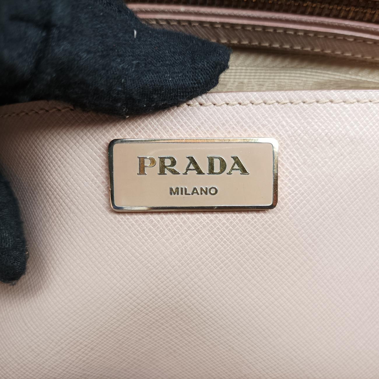 Galleria Pink SAFFIANO Leather BN2674 7 Oガレリア ピンク サフィアーノレザー BN2674 7 O