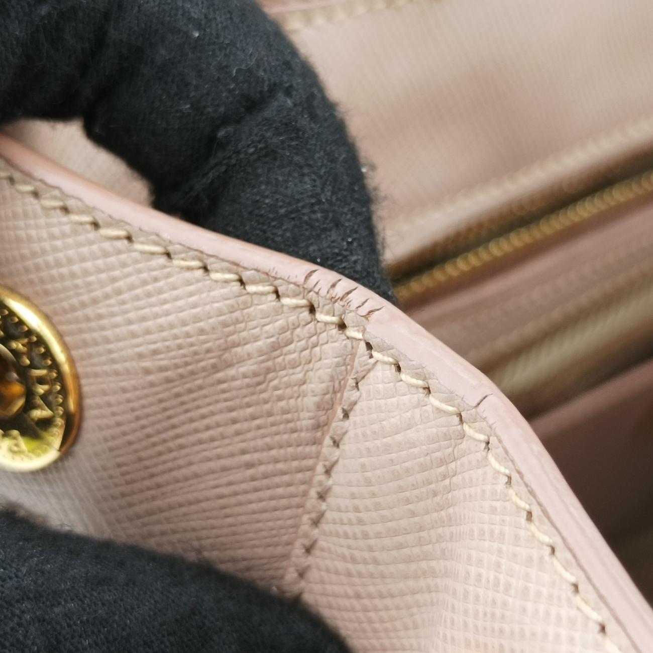 Galleria Pink SAFFIANO Leather BN2674 7 Oガレリア ピンク サフィアーノレザー BN2674 7 O