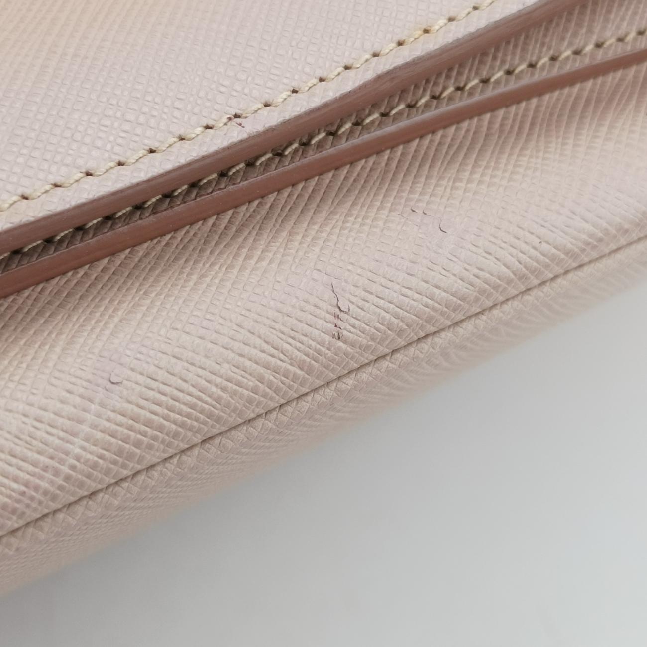 Galleria Pink SAFFIANO Leather BN2674 7 Oガレリア ピンク サフィアーノレザー BN2674 7 O