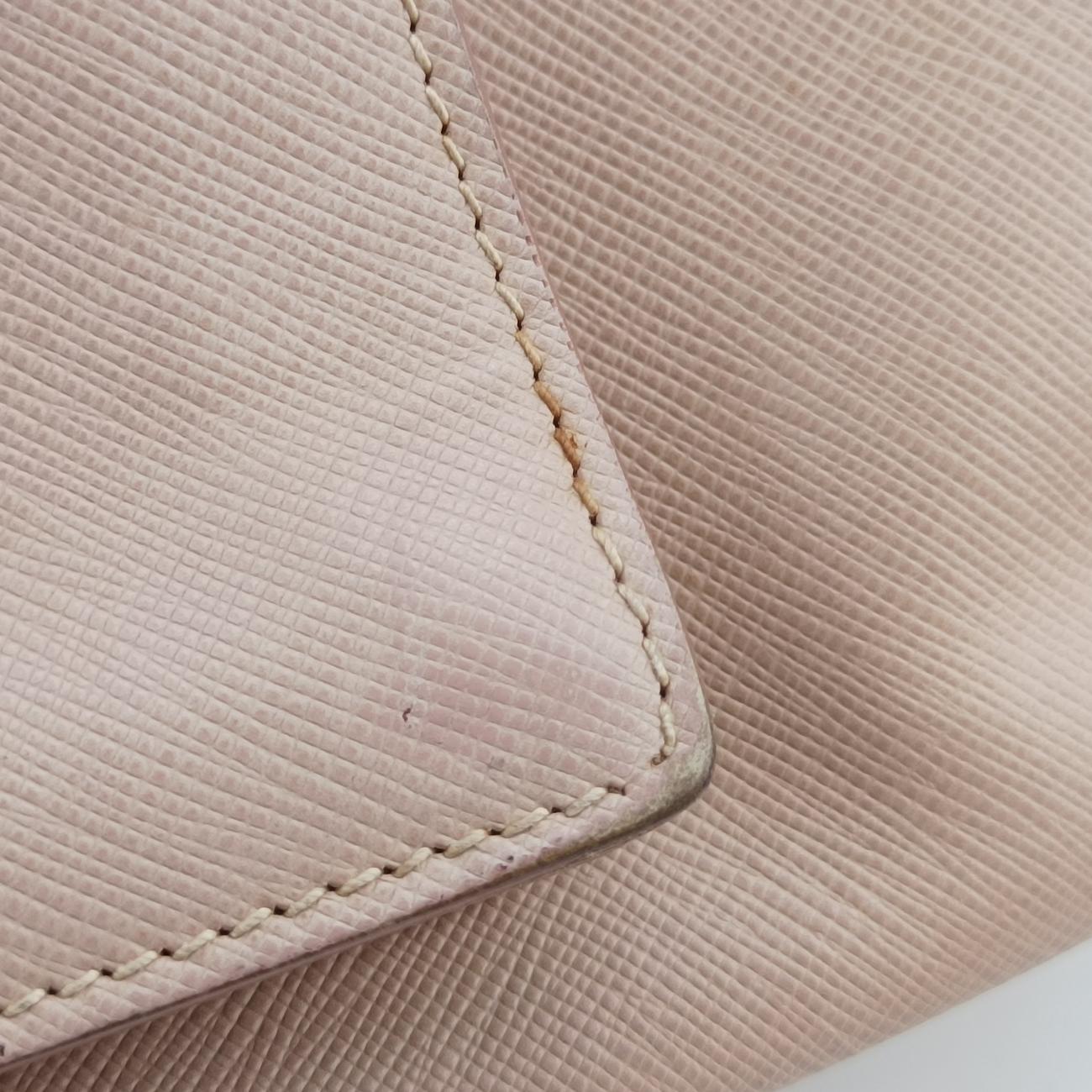 Galleria Pink SAFFIANO Leather BN2674 7 Oガレリア ピンク サフィアーノレザー BN2674 7 O