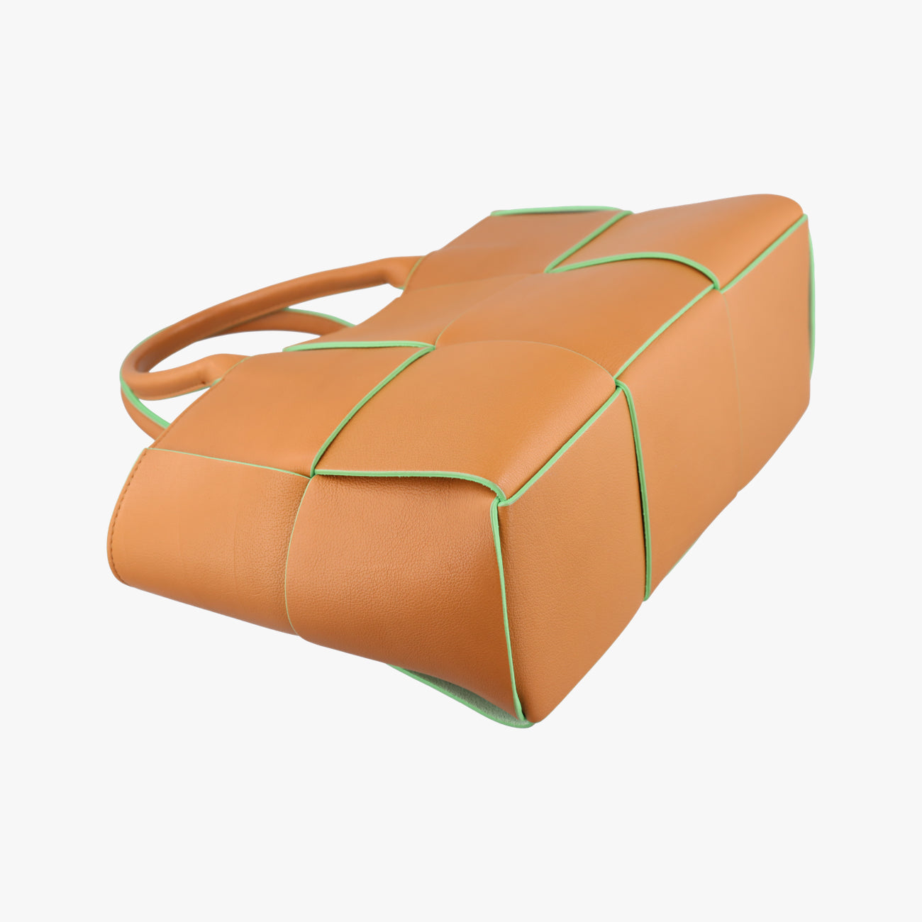 THE ARCO Tote Brown lambskin B10050034Cミディアム ザ アルコ トート ブラウン ラムスキン B10050034C