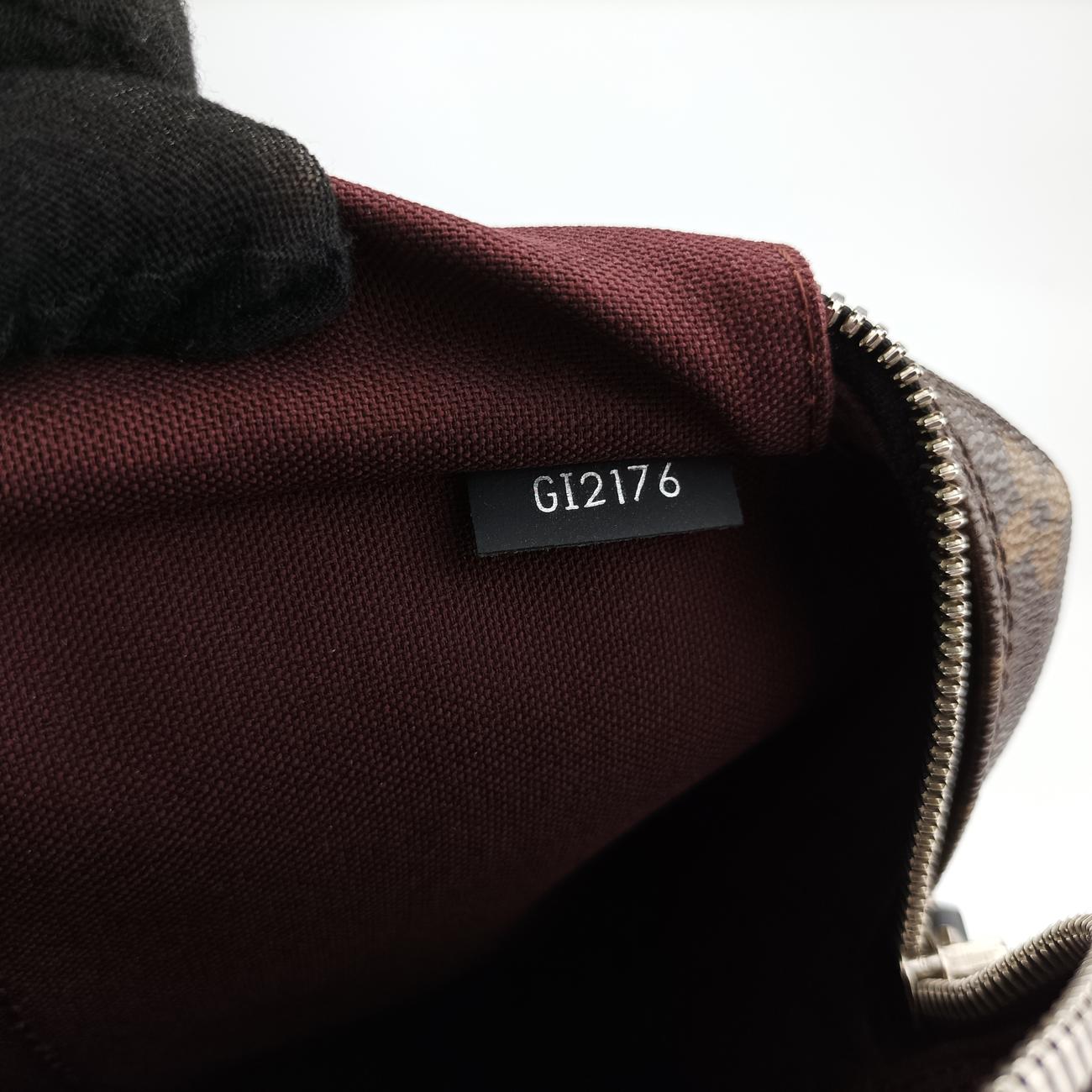 Monogram Macassar Porte Documents Voyage brown Monogram Canvas M40225 GI2176ポルトドキュマン ヴォワヤージュ モノグラム/ブラウン系 モノグラムキャンバス M40225 GI2176