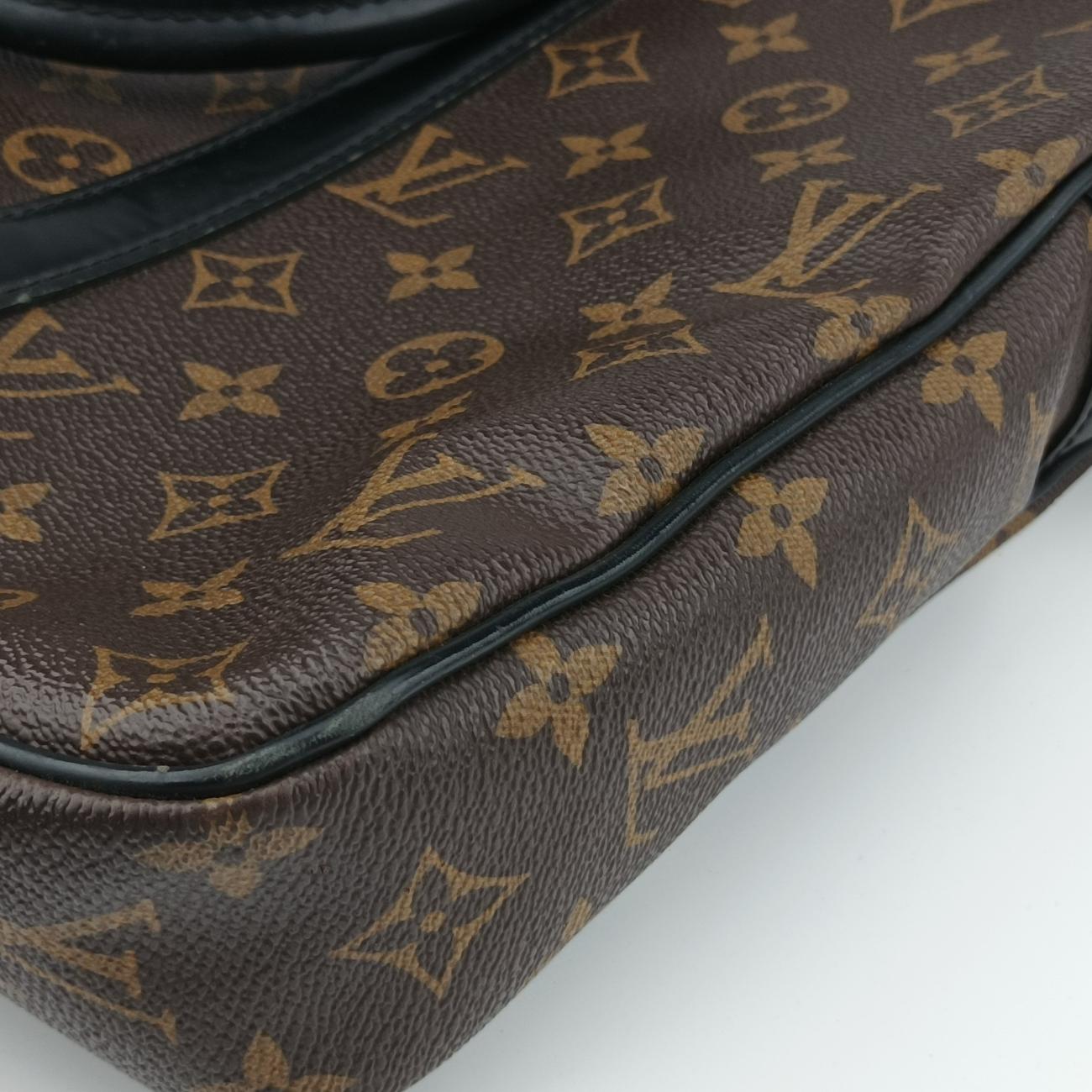 Monogram Macassar Porte Documents Voyage brown Monogram Canvas M40225 GI2176ポルトドキュマン ヴォワヤージュ モノグラム/ブラウン系 モノグラムキャンバス M40225 GI2176