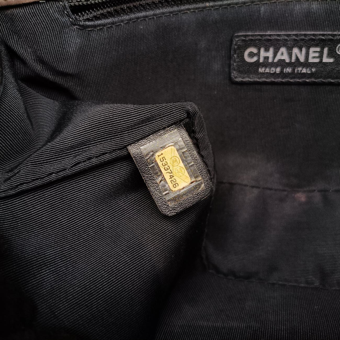 BOY CHANEL Black×Brown Leather A66713 15337426ボーイシャネル ブラック×ブラウン レザー A66713 15337426