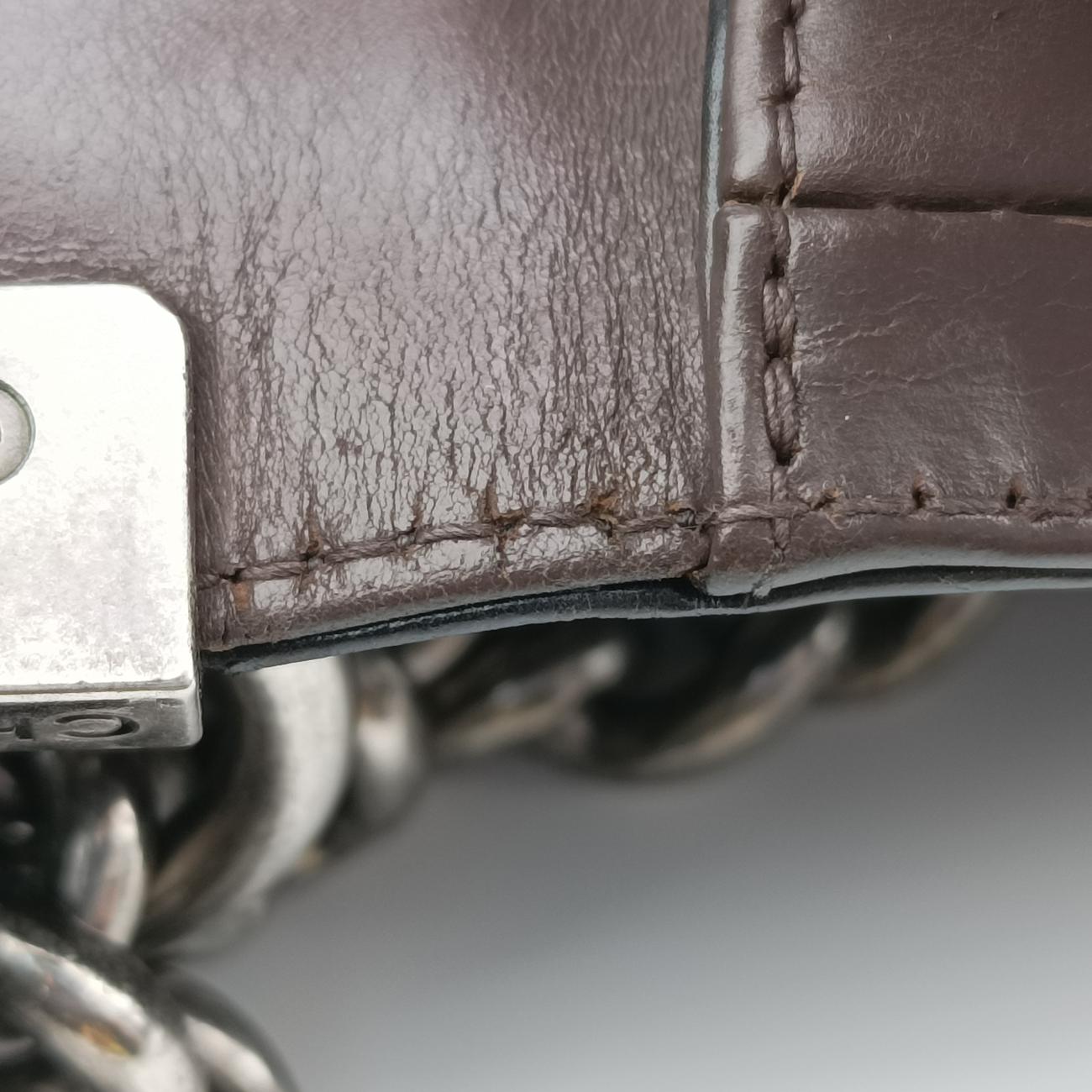 BOY CHANEL Black×Brown Leather A66713 15337426ボーイシャネル ブラック×ブラウン レザー A66713 15337426