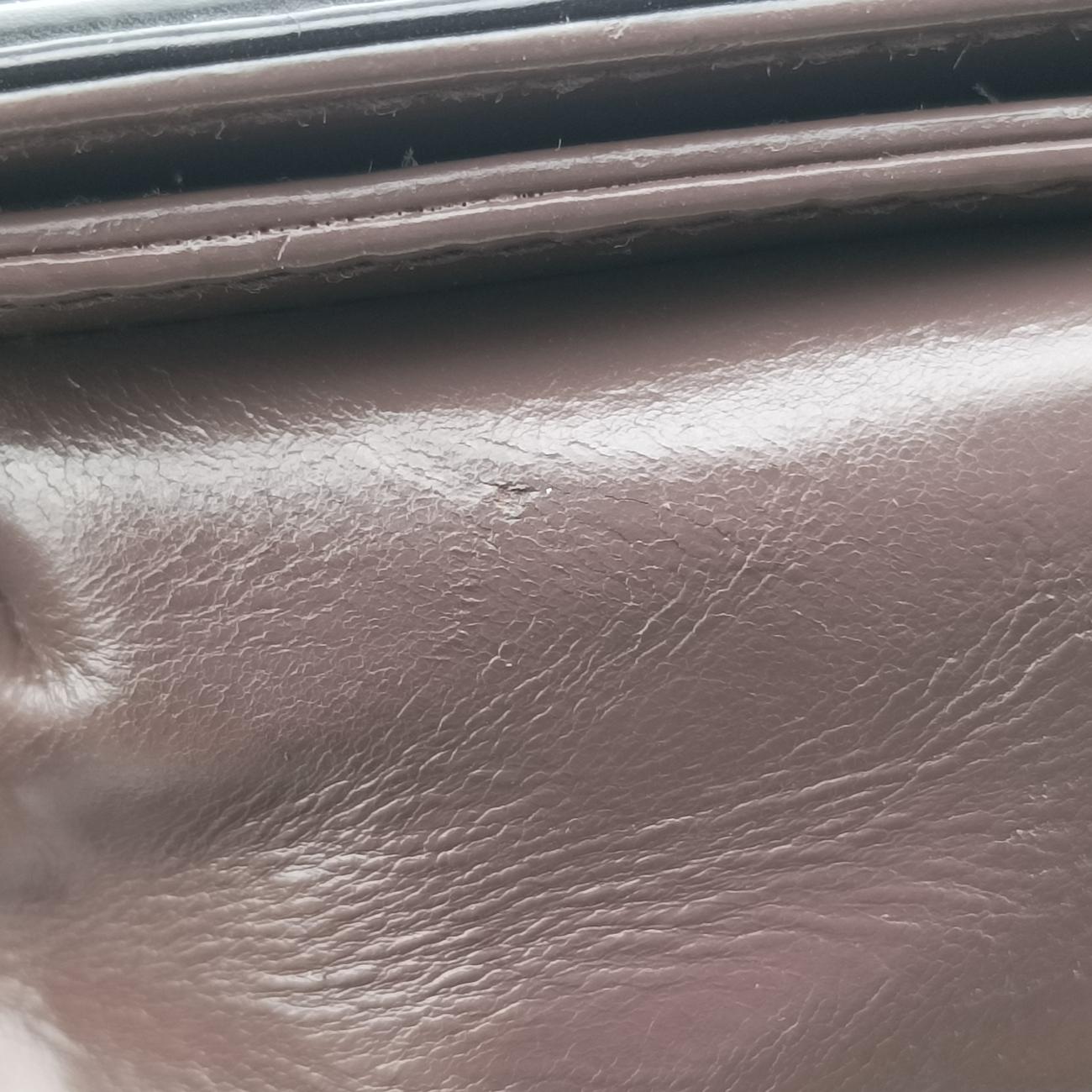 BOY CHANEL Black×Brown Leather A66713 15337426ボーイシャネル ブラック×ブラウン レザー A66713 15337426