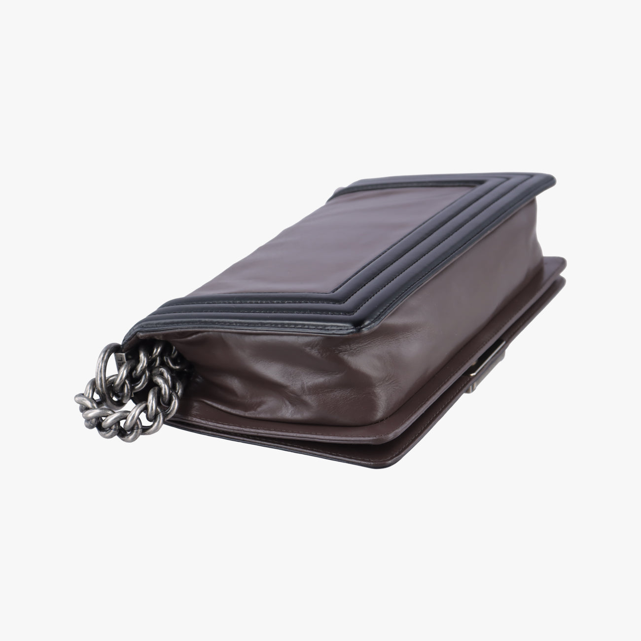 BOY CHANEL Black×Brown Leather A66713 15337426ボーイシャネル ブラック×ブラウン レザー A66713 15337426