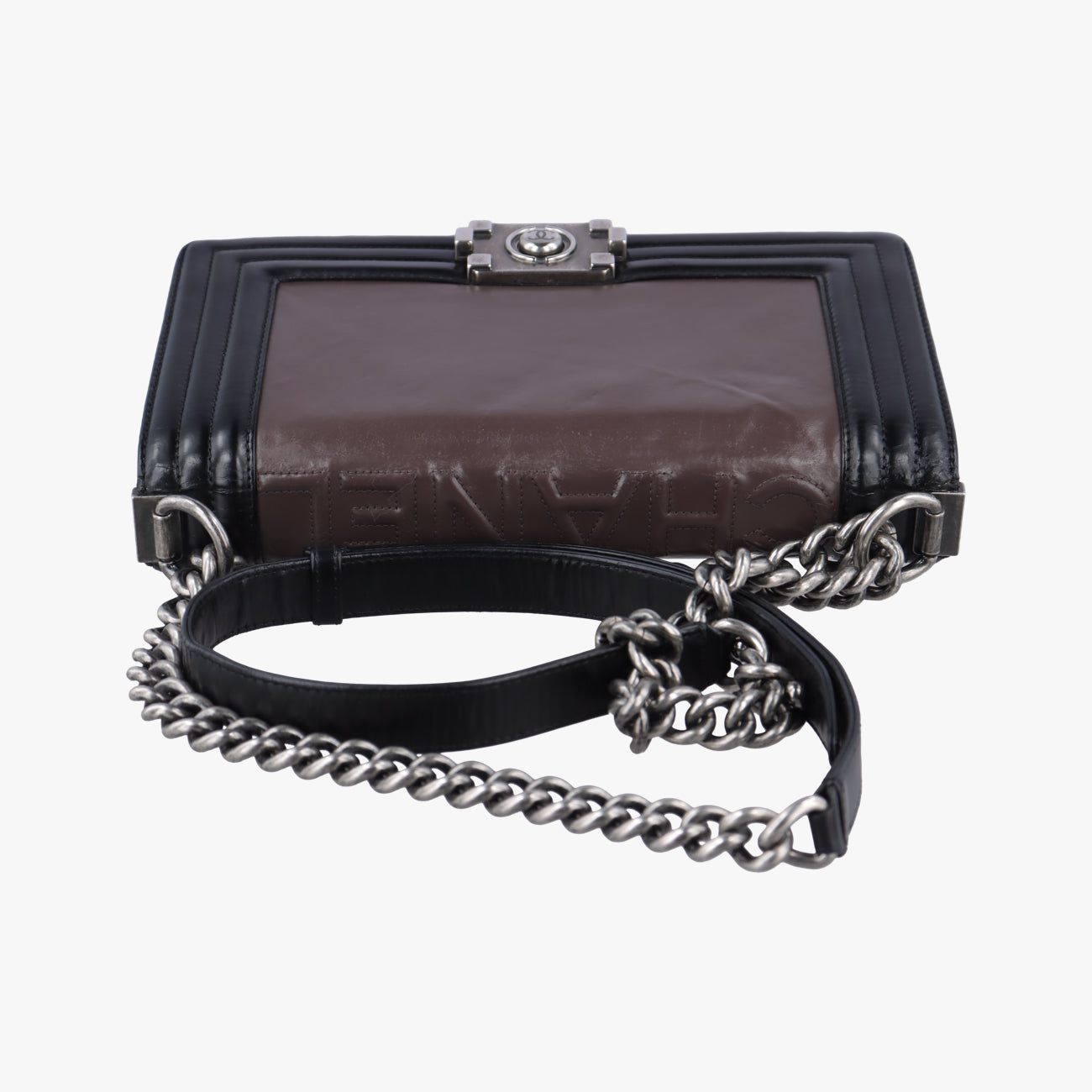 BOY CHANEL Black×Brown Leather A66713 15337426ボーイシャネル ブラック×ブラウン レザー A66713 15337426