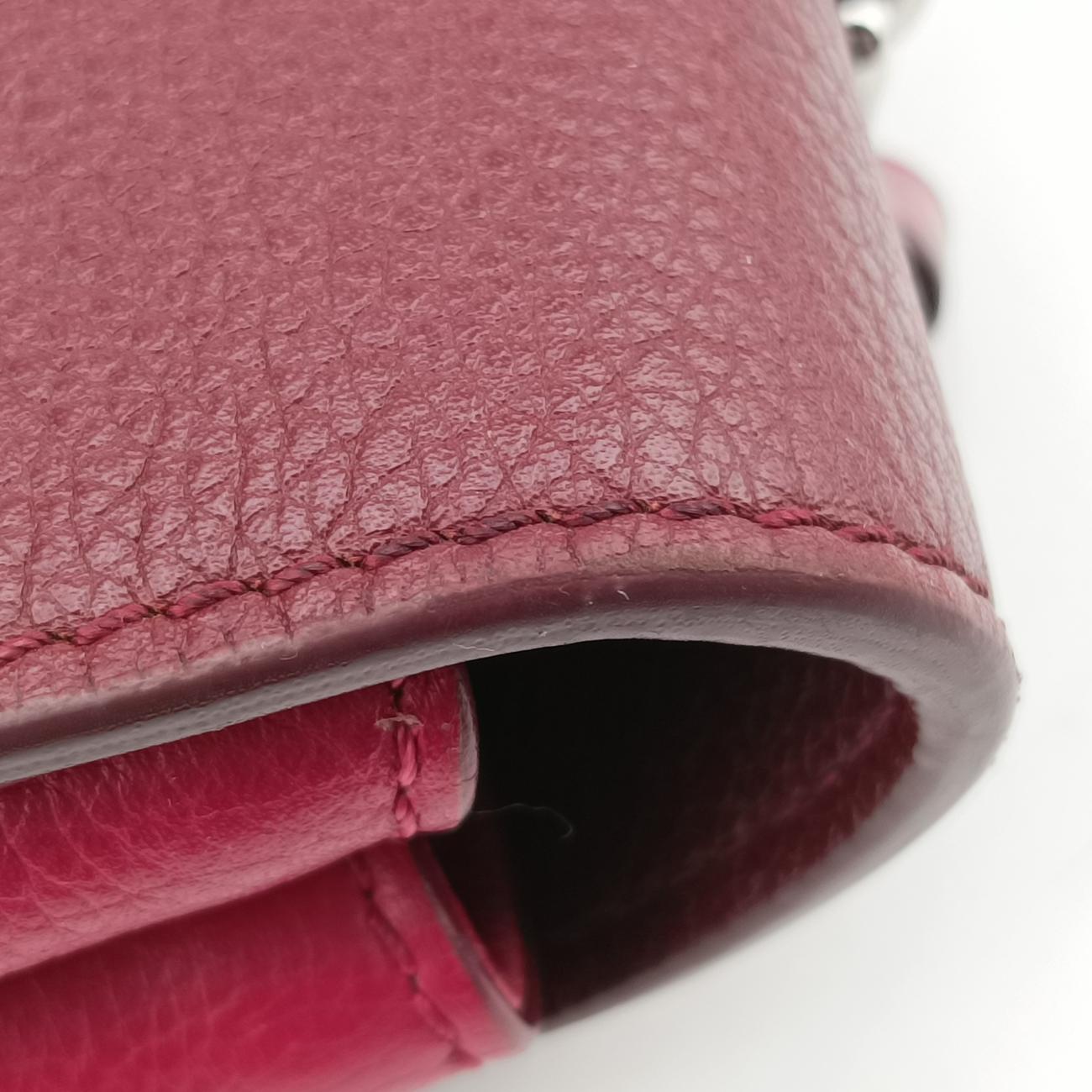 Lockme 2Pink×BurgundyleatherDU4165ロックミーIIピンク×ワインレッドレザーDU4165