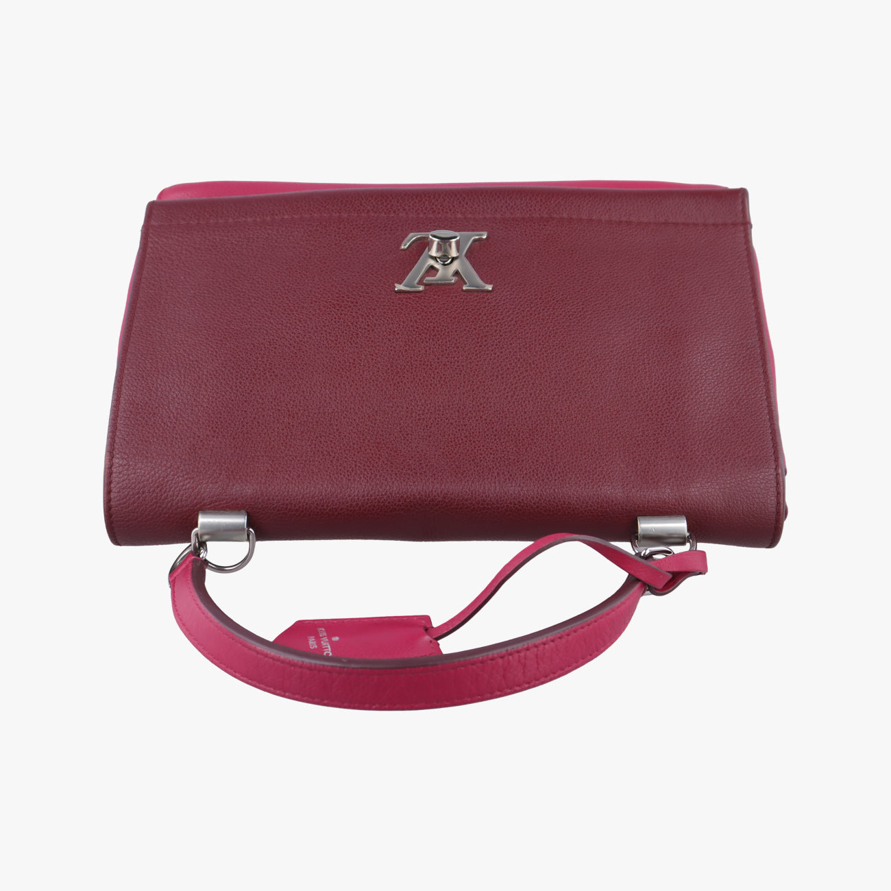 Lockme 2Pink×BurgundyleatherDU4165ロックミーIIピンク×ワインレッドレザーDU4165