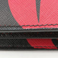 Hibiscus Sound RossoRed×BlackSaffiano  leather134ハイビスカスサウンドロッソレッド×ブラックサフィアーノレザー134