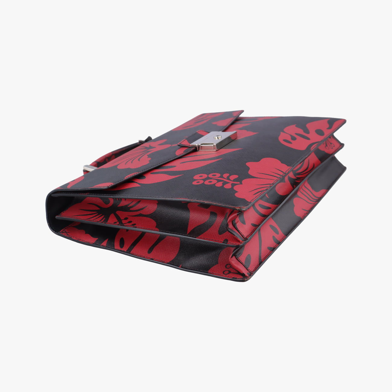 Hibiscus Sound RossoRed×BlackSaffiano  leather134ハイビスカスサウンドロッソレッド×ブラックサフィアーノレザー134